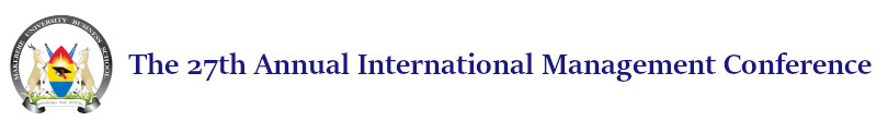 The 27th Annual International Management Conference Logo